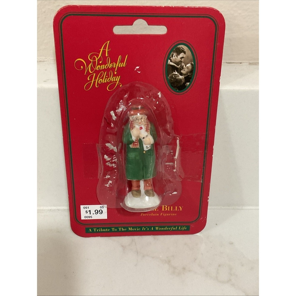 1996 It's A Wonderful Life Uncle Billy Porcelain Figurine